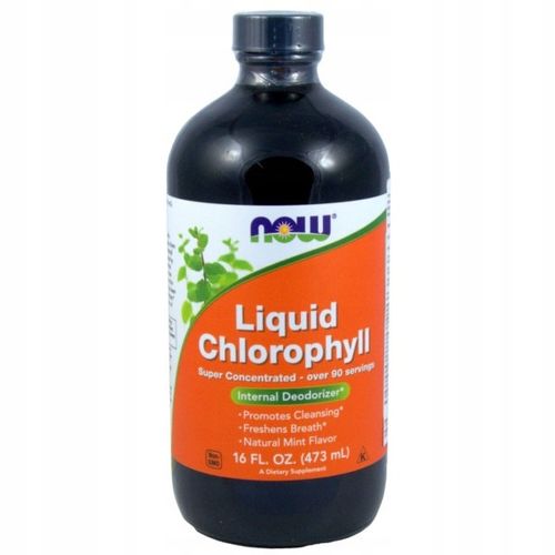 NOW CHLOROFIL PŁYN 473ml Oczyszczanie Detoks na Arena.pl