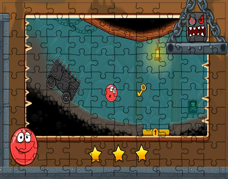 Puzzle Red Ball zdjęcie 1