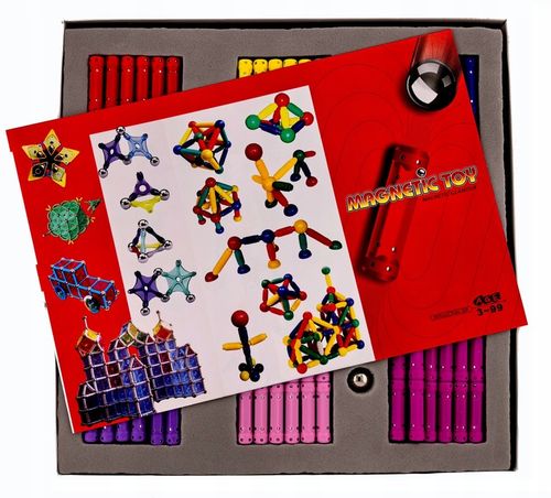 Klocki Magnetyczne Neocube Kulki Konstrukcyjne mega zestaw XXXL 206 el na Arena.pl