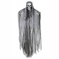 PONURY ŻNIWIARZ 90 CM DEKORACJA WISZĄCA HALLOWEEN