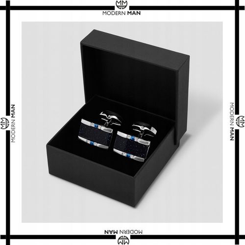 Spinki do Mankietów Eleganckie Spinki do Koszuli+ Pudełko Prezent dla Niego na Arena.pl