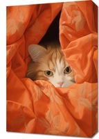 Obraz 40x60cm Ukryty Kot