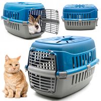 TRANSPORTER DUŻY MIX KOLORÓW klatka kojec domek DLA KOTA KRÓLIKA PSA