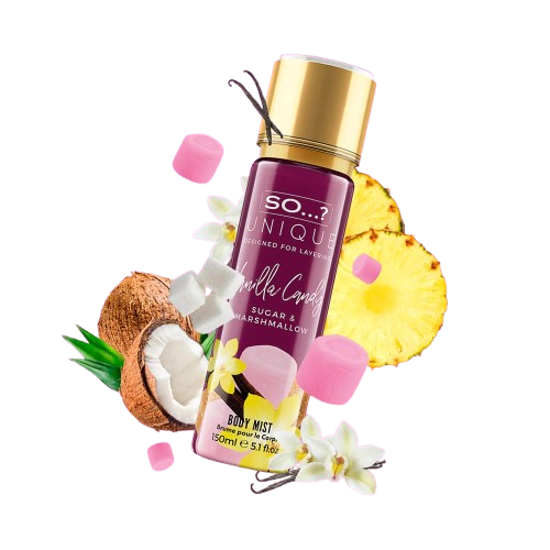 So…? Unique Vanilla Candy mgiełka do ciała - 150ml zdjęcie 2