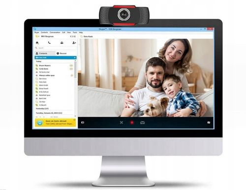 KAMERKA INTERNETOWA FULL HD PC DO LEKCJI MIKROFON na Arena.pl