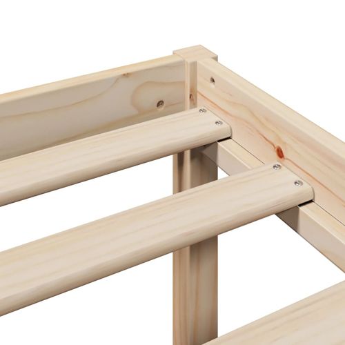 Łóżko dla seniora, z wezgłowiem, 120x190 cm, drewno sosnowe na Arena.pl