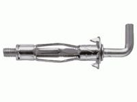 kołek stalowy molly hak prosty 4*38mm - 100.0 szt - kol sm4*38hp