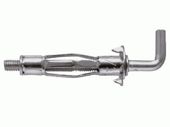 kołek stalowy molly hak prosty 4*38mm - 100.0 szt - kol sm4*38hp