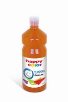 farba tempera 1000 ml happy color - ciemnopomarańczowa