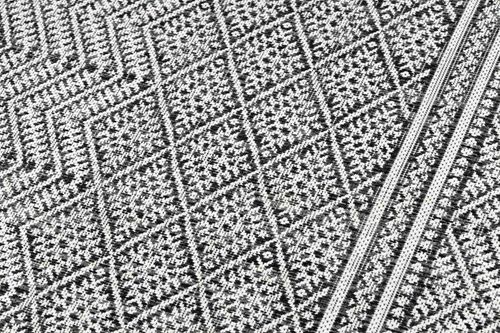RUG/LU/VINEA/ZIGZAK/BLACK+WHITE/70x300 na Arena.pl