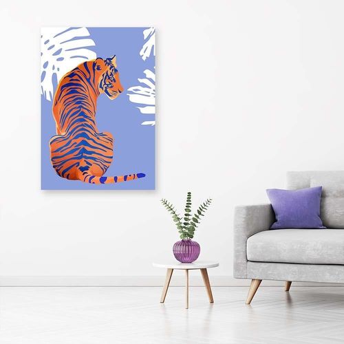 Obraz na płótnie – Canvas, Spokojny tygrys 40x60 na Arena.pl