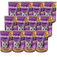 Whiskas Mokra karma dla kotów z kurczakiem w sosie 400 g x 12 sztuk