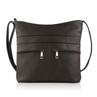 torebka damska skórzana brązowa paolo peruzzi z-53-br