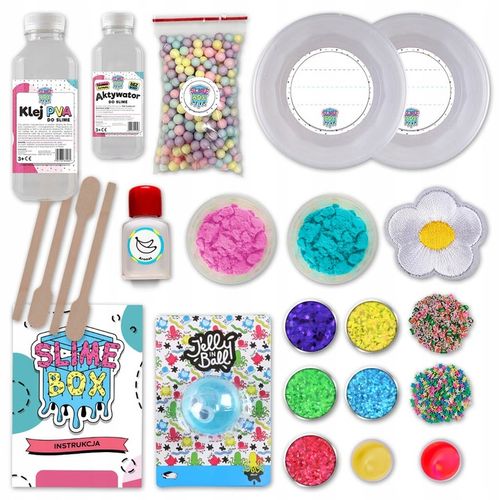 Zestaw do robienia slime SUMMER SLIME | Slime Box|na prezent |Okazja! na Arena.pl