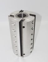 Komplet głowic aluminiowych z frezem podcinającym