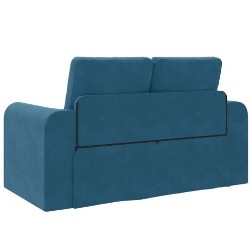 Sofa Bed Niebieski 148 x 71 x 83 cm Aksamit na Arena.pl