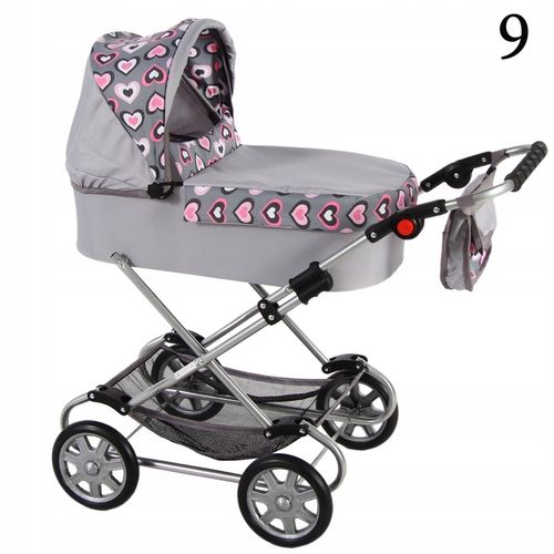 WÓZEK DUŻY DLA LALEK GŁĘBOKI + Pościel+Torebka PL na Arena.pl