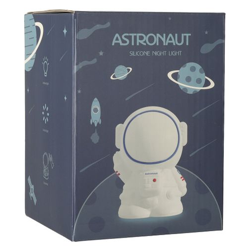 Lampka nocna silikonowa biała astronauta na Arena.pl