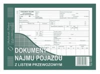 dokument najmu poj. z listem przewoz 809-3