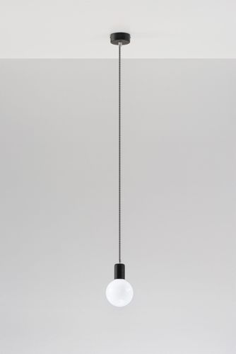 Lampa Wisząca EDISON Czarno-Biała na Arena.pl