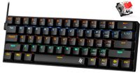 Przewodowa KLAWIATURA MECHANICZNA GAMINGOWA 60% Dla Graczy Defender CAIRON