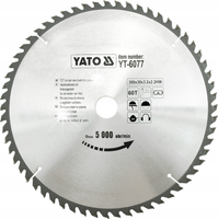 TARCZA WIDIOWA 300X60TX30 MM YATO