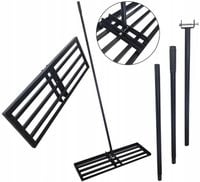 NIWELATOR TERENU RĘCZNY DO TRAWNIKA RÓWNIARKA ROZGARNIARKA 30x90cm