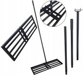 NIWELATOR TERENU RĘCZNY DO TRAWNIKA RÓWNIARKA ROZGARNIARKA 30x90cm