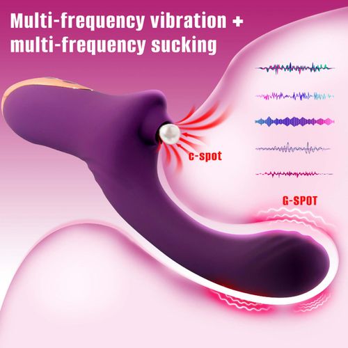 Suking G Spot Vibrator Purple na Arena.pl