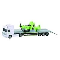 Duży Zestaw Ciężarówka Laweta + Samolot Dźwięk Wy791B