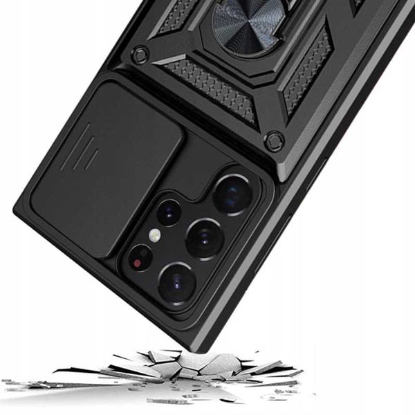 Spacecase Camring Galaxy S22 Ultra Black zdjęcie 3