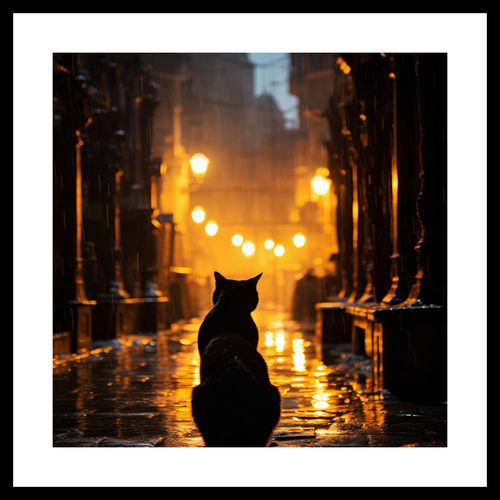 Plakat 30x30cm Samotna Wędrowczyni na Arena.pl