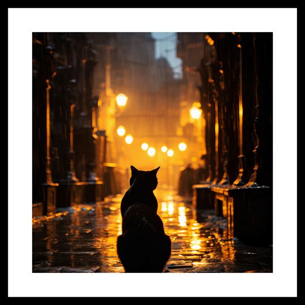Plakat 30x30cm Samotna Wędrowczyni zdjęcie 3