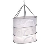 Suszarka do suszenia grzybów zawieszana siatka do ziół ryb 3 poziomy