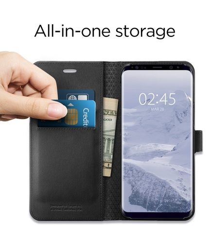 SPIGEN WALLET S GALAXY S9 BLACK na Arena.pl