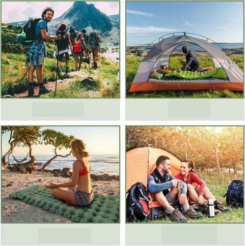 MATA SAMOPOMPUJĄCA SIĘ KARIMATA MATERAC TURYSTYCZNA 200X70 CM JEDNOOSOBOWA na Arena.pl