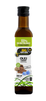 Olej lniany tłoczony na zimno 250ml - BIG NATURE