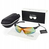 Sportowe Okulary Przeciwsłoneczne Polaryzacyjne Rowerowe ESTILLO Akcesoria