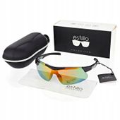 Sportowe Okulary Przeciwsłoneczne Polaryzacyjne Rowerowe ESTILLO Akcesoria