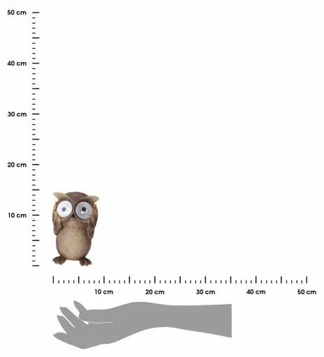 Dekoracja Do Ogrodu na Balkon SOWA Ptak Solarna zdjęcie 3