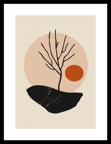Plakat 21x29,7cm Nagie Drzewo na Arena.pl