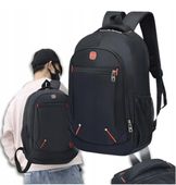 POJEMNY plecak miejski sportowy turystyczny szkolny WZMOCNIONY laptop