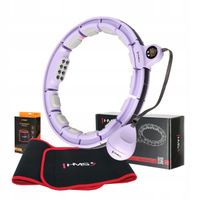 Hula hop z wypustkami HMS HHM13 Fioletowy