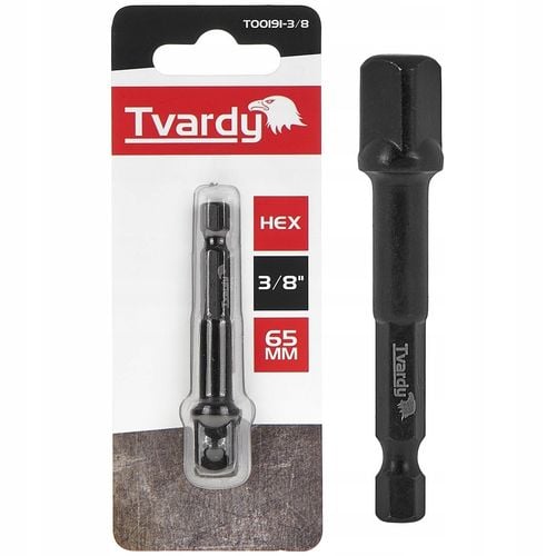 adapter udarowy hex 3/8" 65mm tvardy na Arena.pl