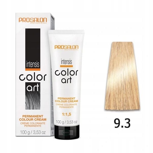 CHANTAL COLOR ART Farba do włosów 9,3 - 100ml zdjęcie 3