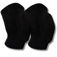 OCHRANIACZE NA KOLANA ELASTYCZNE CZARNE NAKOLANNIKI DO SIATKÓWKI KOSZA