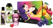 shunga secret set fruity kisses - zestaw olejkow masażowych