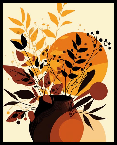 Plakat 40x50cm Bukiet Owoców zdjęcie 2