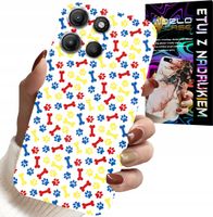 ETUI DO MOTOROLA MOTO G15 - ŁAPKI KOŚCI PIES PATROL BAJKI + SZKŁO