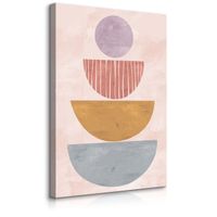 Obraz Na Płótnie Abstrakcja Japoński Styl Boho Minimalizm 40cm x 60cm